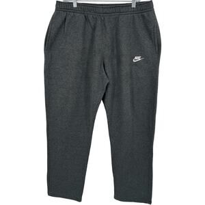 Men's Grey Nike Sportswear Club Fleece Tapered Leg Sweatpants XL BV2707-071